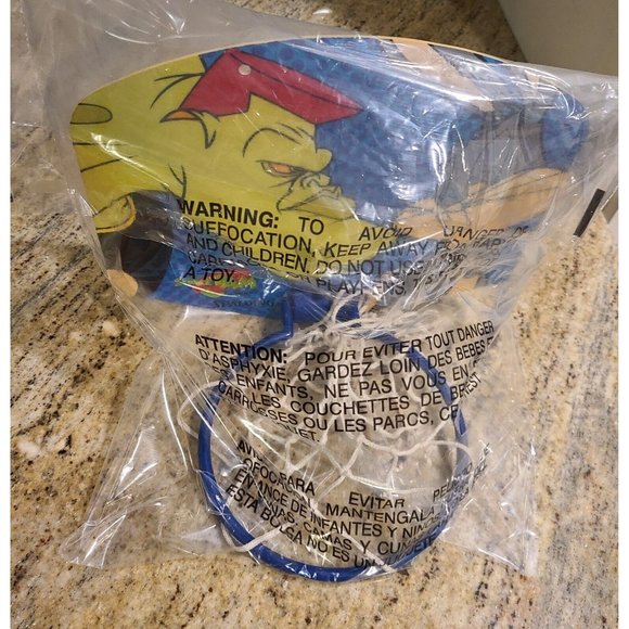 vintage 1996 Warner Brothers Space Jam Bugs Basketball Goal Net Hoop SPALDING - Picture 12 of 12